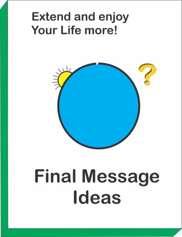 Final Message Ideas poster