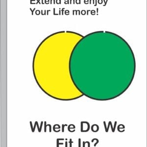 Where Do We Fit In poster with two circles